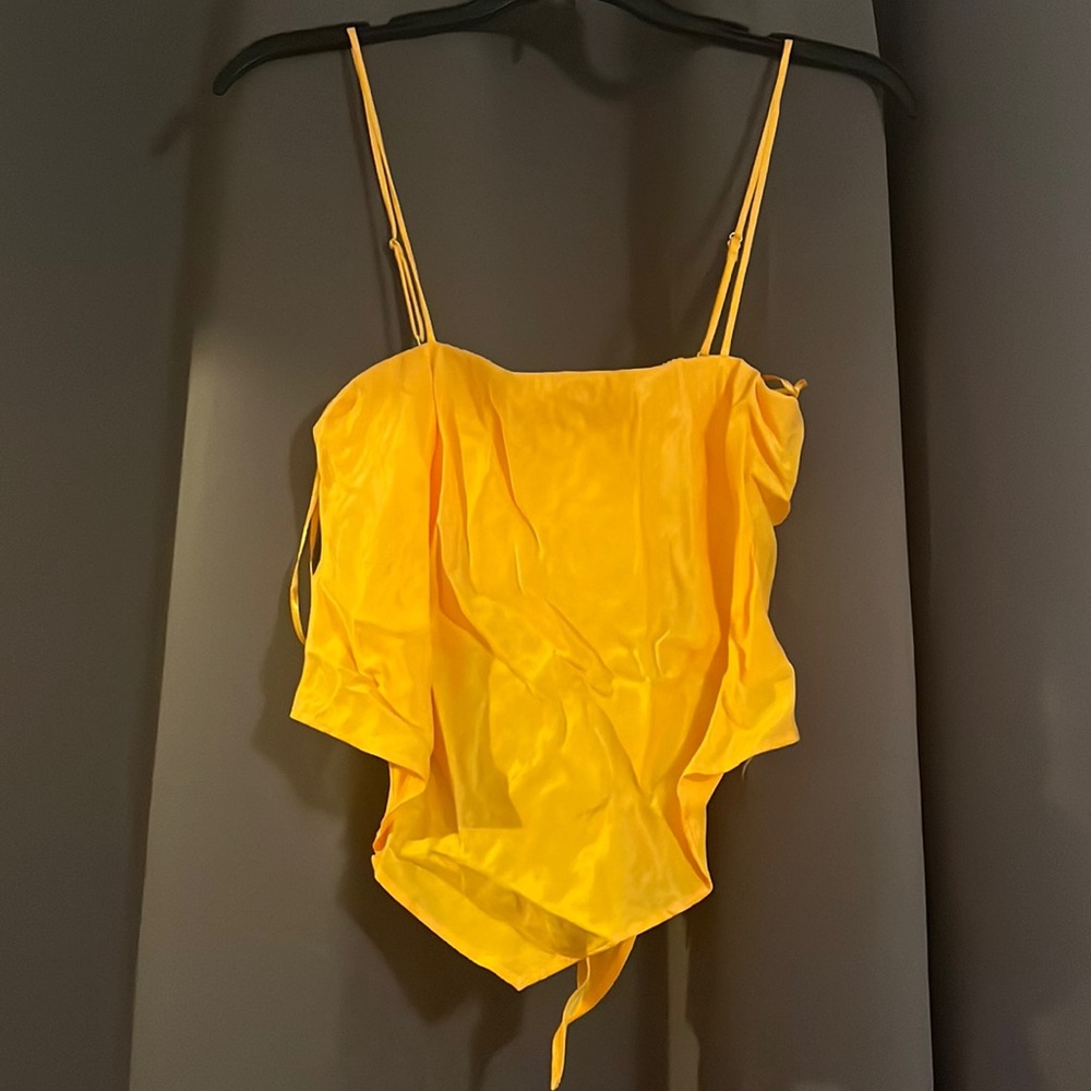 Zara Orange Tank Top